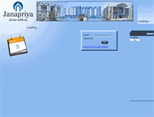 Tablet Screenshot of erp.janapriya.com
